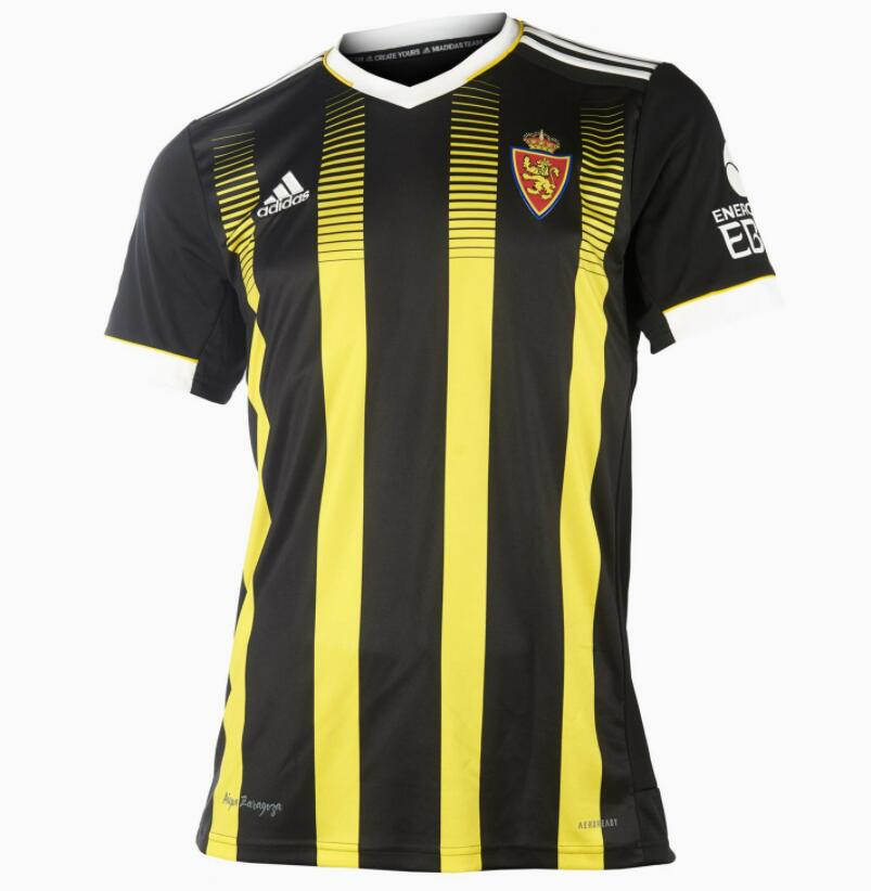 2021/22 Real Zaragoza Away Kit Soccer Jersey